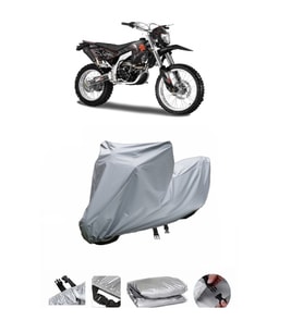 Asya RX 250 Cross  Gri Motosiklet Brandası ARKA ÇANTA UYUMLU DEĞİLDİR