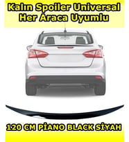 Toyota Verso uyumlu Pianoblack Spoiler 120 cm