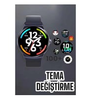 Mey İthalat® Akıllı Saat Sesli Görüşme Bluetooth Bağlantılı 3 Kordonlu
