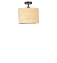 HASIR RATTAN ABAJURLU PLAFONYER AVİZE