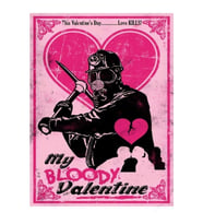 My Bloody Valentine Tablo Ahşap Poster Dekoratif