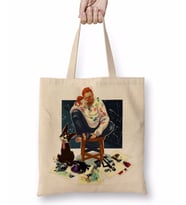 Artblock Bez Çanta Uzun Saplı