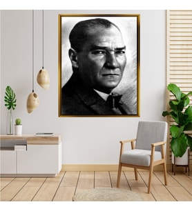 ÇERÇEVELİ ATATÜRK TABLO S774