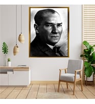 ÇERÇEVELİ ATATÜRK TABLO S774