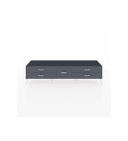 Hyperion TV Ünitesi 5 Çekmeceli  220x44x51 Antrasit-Çam/Antrasit
