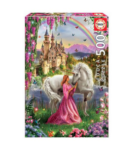 Educa Puzzle 500 Parça Faıry & Unıcorn 17985