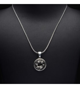 593 Balık Burcu Gümüş Kolye