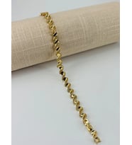 Renk Pirinç Cm Bileklik 17+2 Cm - Kbl0522