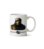 Mortal Kombat - Scorpion and Sub Zero iki Tarafı Baskılı Kupa Bardak