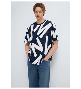 Mavi M0610271-70490 MVJNS Baskılı Tişört Erkek T-Shirt