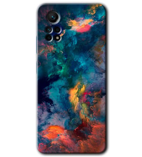 Redmi Note 12 Pro 4G Kılıf HD Desen Baskılı Kılıf - Color Storm