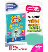 3. Sınıf Gıcır Gıcır Tüm Dersler Soru Bankası (Maarif Modele Uygun)