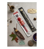 Darshan Aroma Fusion Kırmızı Gül (Red Rose) El Yapımı 15 Adet Çubuk Tütsü 28 cm
