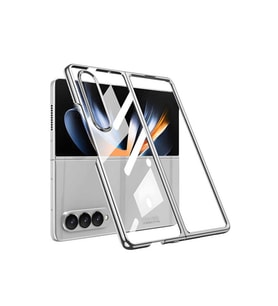 Samsung Galaxy Z Fold 4 Uyumlu Kılıf Zore Full Camlı Kıpta Kapak