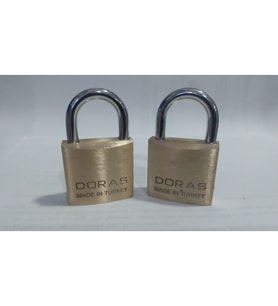 Ersa Doras 30 Mm 2 li Sarı Pas Sistem Asma Kilit