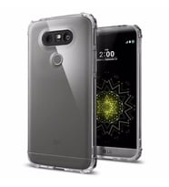 Spigen G5 ile Uyumlu Kılıf Crystal Shell Dark Crystal