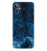 General Mobile GM 23 SE Kılıf Silikon Desen Özel Seri Blue Zigzag 1687