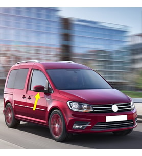 VW Caddy 2016-2020 Sağ Dış Dikiz Aynası Alt Kapağı 2K5857604