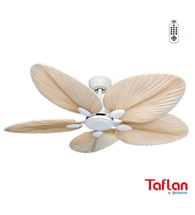 Kaşkar-Taflan T52045 Uzaktan Kumandalı Beyaz Tavan Vantilatörü