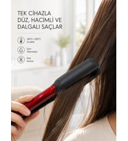 Çok Yönlü Kullanım Sunan Saç Düzleştirici – Düzleştirici ve Hacim Verici