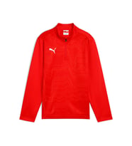 Puma Teamgoal Trg 1/4 Zip Top Gpc Erkek Futbol Antrenman Uzun Kollu Tişört 66006601 Siyah