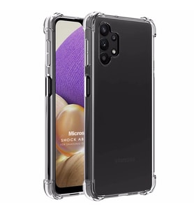 Microsonic Samsung Galaxy A32 4G Kılıf Shock Absorbing Şeffaf