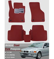 BMW 3 SERİSİ E46 (1997-2006) Uyumlu EVA Paspas Tam Set–Araca Özel,Su Geçirmez,Kolay Montaj