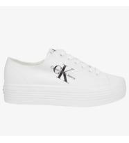 Calvin Klein Jeans Vult Flatform Essential Mono Womens Sneaker Kadın Günlük Spor Ayakkabı Beyaz