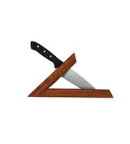 Bıçak Stand Seti 30x8x22cm (Kahverengi)
