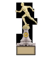 ODAK KUPA - Figürlü Kupalar - Atletizm Erkek Figürlü Kupalar FG-010 B - 27 cm