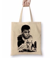 Muhammed Ali Boks 03 Bez Çanta Uzun Saplı