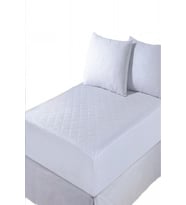Derbey Fitted Kapitoneli 120x200 Cm Tek Kişilik Yatak Koruyucu Çarşaf Alez