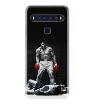 TCL 10L 10 Plus 10SE 20E 20SE 30SE L7 Kılıf Desemli Silikon Moon Baloon 1369
