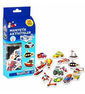 7154 Manyetik Aktiviteler - Taşıtlar / +3 yaş