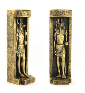 Anubis Figürlü Mumluk