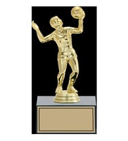 ODAK KUPA - Figürlü Kupalar - Voleybol Kadın Figürlü Kupalar FG-001 C - 18 cm
