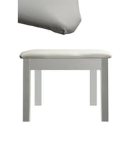 Midex TBX-144WH Üst Kalite Piyano Taburesi Gizli Bölmeli Beyaz Renk (32x54x48)