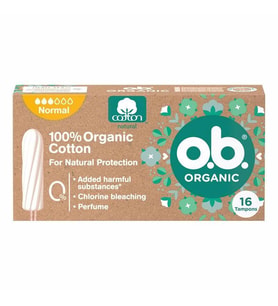 O.B Organic Normal Tampon 16'lı
