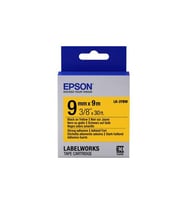 Tonersepeti Epson LK-3YBW Strong Siyah Üzeri Sarı 9MM 9Metre Etiket