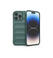 Apple İphone 14 Pro Kılıf Optimum Silikon - Koyu Yeşil
