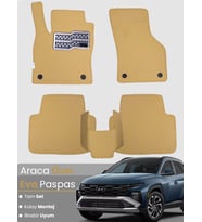 HYUNDAİ TUCSON (2020-2025) Uyumlu EVA Paspas Tam Set–Araca Özel,Kolay Montaj,Su Geçirmez