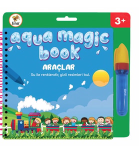 LİNO AQUA MAGİC BOOK ARAÇLAR (SİHİRLİ BOYAMA KİTABI)
