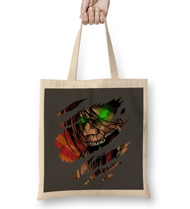 Eren Titan Attack On Titan Eren Jaeger Bez Çanta Uzun Saplı