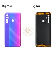 Tecno Spark 7 Pro Neon Rüyası Arka Kapak Arka Cam Batarya Kapağı Lazer Kesim Kapak Pil Kapağı Back Cover