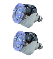 2.5 İNÇ KARE ANGELLI Bİ-XENON MERCEK BEYAZ ANGEL + BEYAZ ŞEYTAN GÖZ G261S WHİTE WHİTE