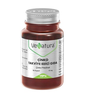 Venatura Çinko 15 mg 60 Kapsül
