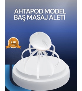 3 Kademeli Elektrikli Kafa Masaj Aleti Stres Giderici Ev Tipi Masaj