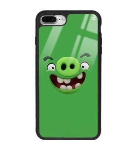 iPhone 8 Plus Green Tasarımlı Glossy Telefon Kılıfı