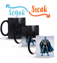 Batman 2 Sihirli Kupa Bardak Porselen