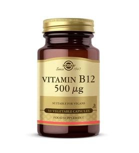 Solgar Vitamin B-12 500 mcg 50 Tablet